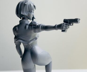 Just picked up the first batch of my original Cyberpunk figurine. Box and foam production will start soon. What do you think?