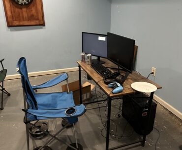 First time home owner first time battle station