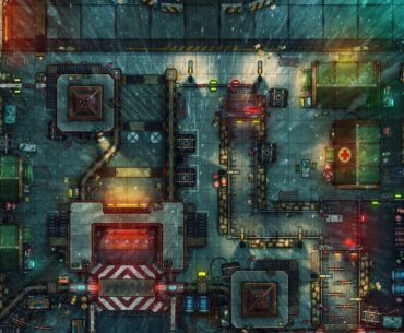 Border Processing Centre - A Brand New Czepeku Sci-Fi Map [35x56]