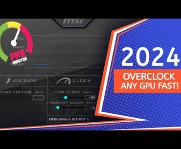 First time overclocking - Colorful RTX 4060