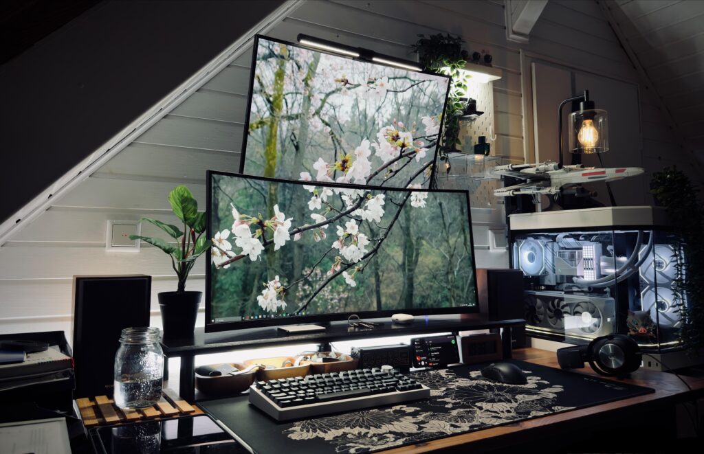 My attic setup. Suggestions are greatly appreciated.