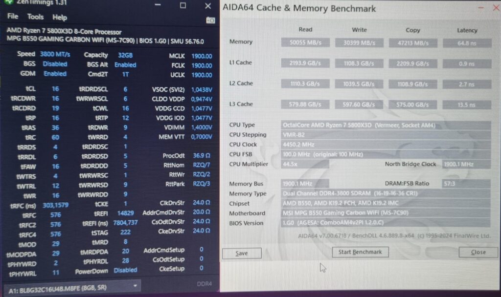 5800x3d+3800 hz any more tips.