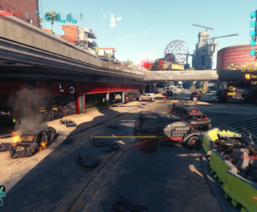 How does this super dash where V locks onto a target and dashes a crazy distance happen? Is it a perk or some skill in the skill tree? Sometimes this dash goes crazy far and idk how or why it happens.