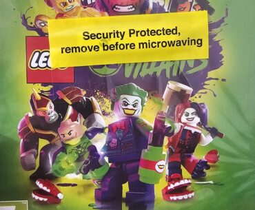 Bought some games for the kids on sale from Asda. I'm supposed to do what before microwaving my game?