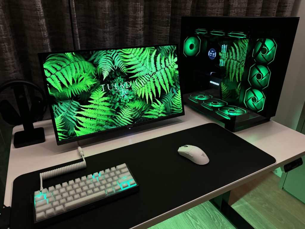 I like green