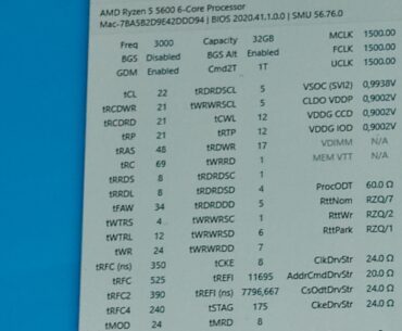 Improving RAM overclocking results