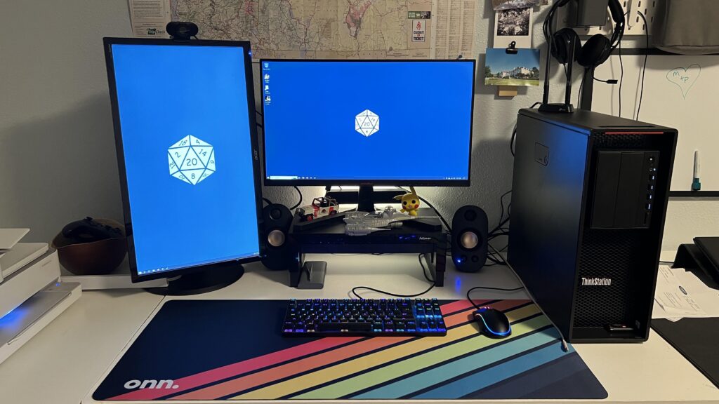 My first real battlestation