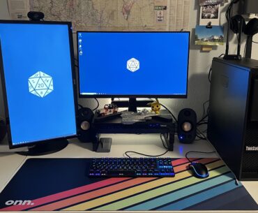 My first real battlestation