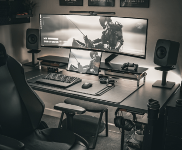 love it. black setup.