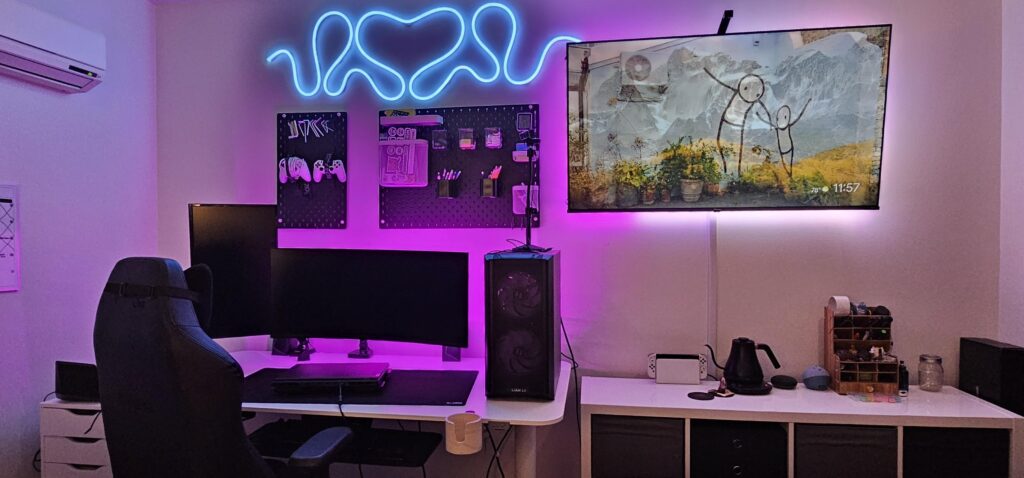 My second set-up