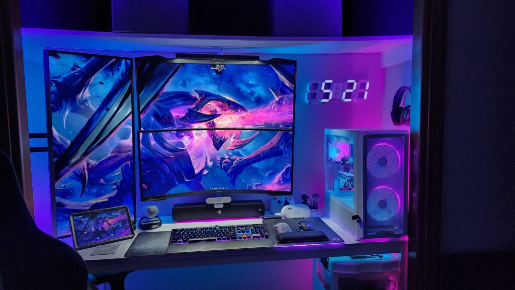 Had to delete other post. Resubmitting this one. Cleaned up my battlestation and did some cable management. Whatcha think?