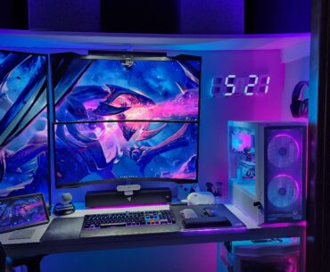 Had to delete other post. Resubmitting this one. Cleaned up my battlestation and did some cable management. Whatcha think?