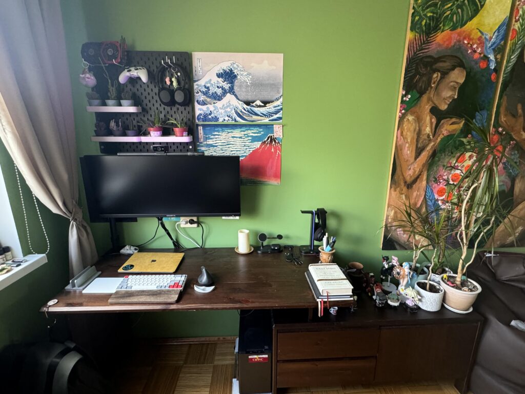 My little wfh and gaming station