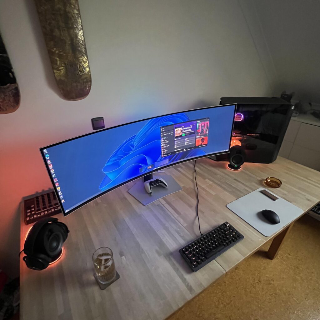 Firat setup i did