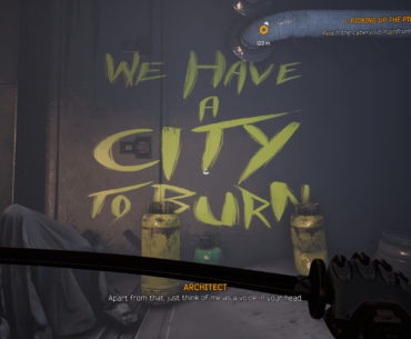 Been playing Ghostrunner, when I've stumbled upon this. Interesting.