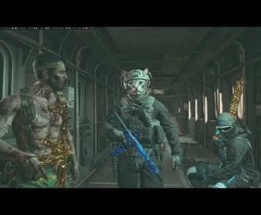 The final kill slowmo effect stuck around for the outro cutscene, made it a bit more cinematic