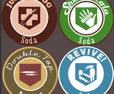 Accurate Perk-a-Cola icons I made for people who want to make their own Perk bottles irl (not all of them)