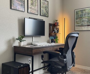 My wife’s very first battlestation!
