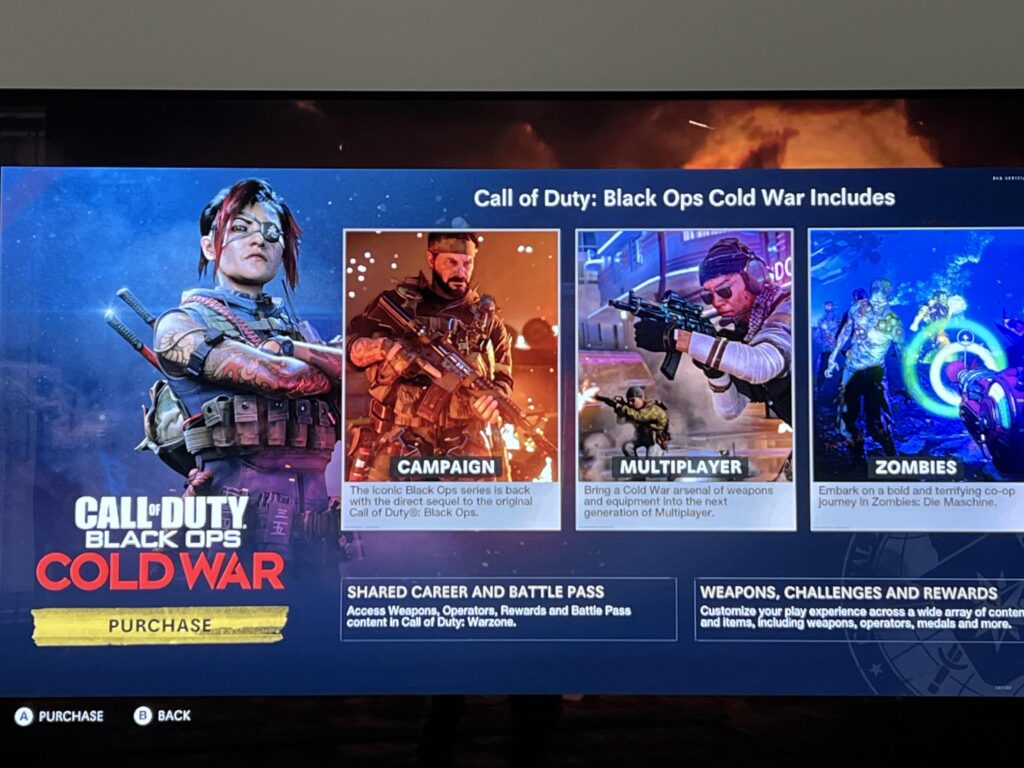 Just purchased Cold War and when I load it up it says this even with the disk in?? Any advice, everything I’ve followed online doesn’t work. Xbsx