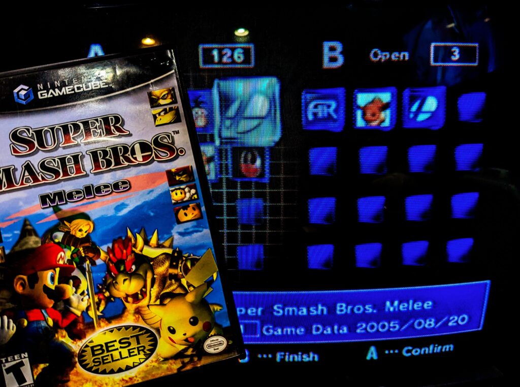Recently bought a copy of SSBM