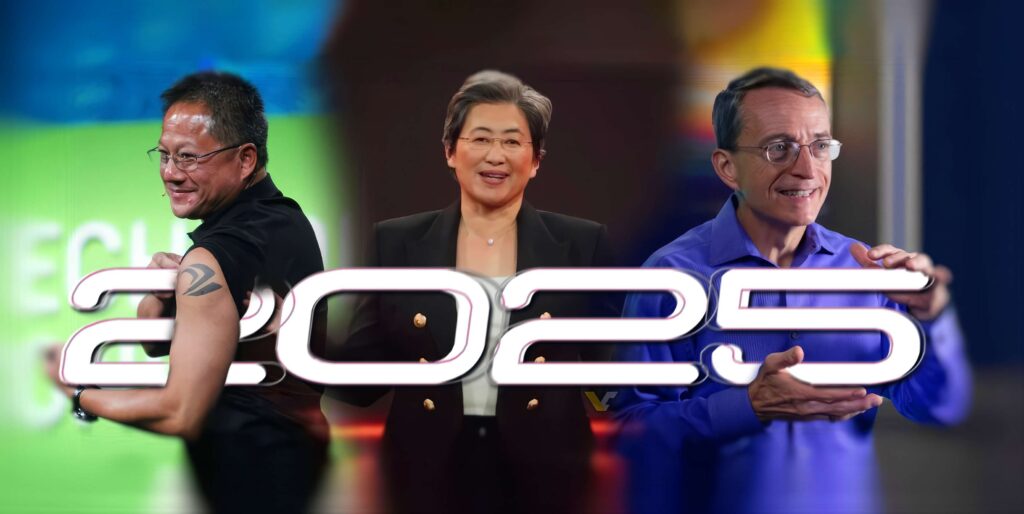 AMD, NVIDIA, and Intel next-gen GPUs most likely arriving in 2025