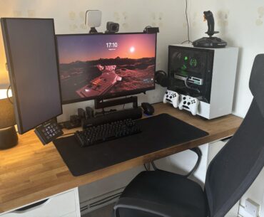 Daytime view of the new setup
