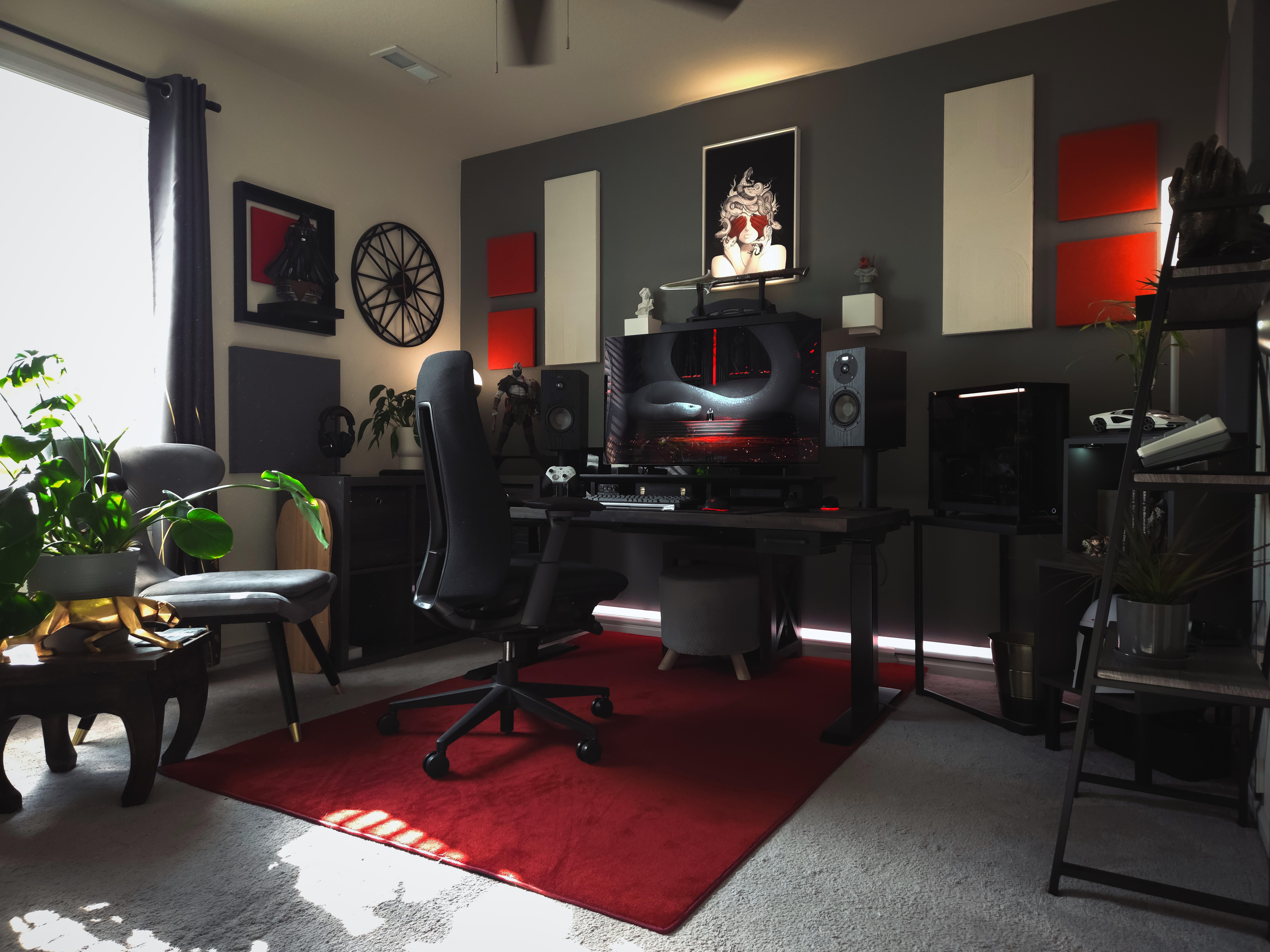The home office makeover.