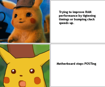 RAM overclocking: Eternally tempting, consistently painful.