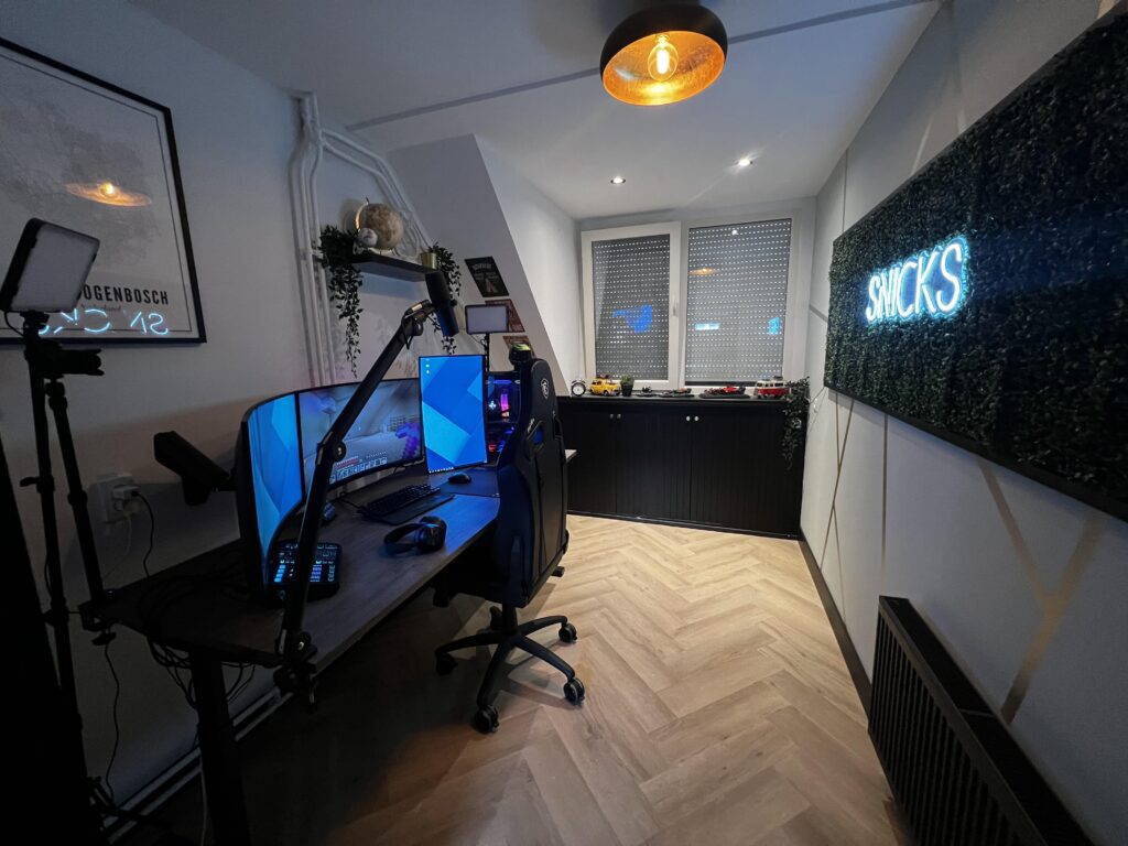 Finally finished game/stream room.