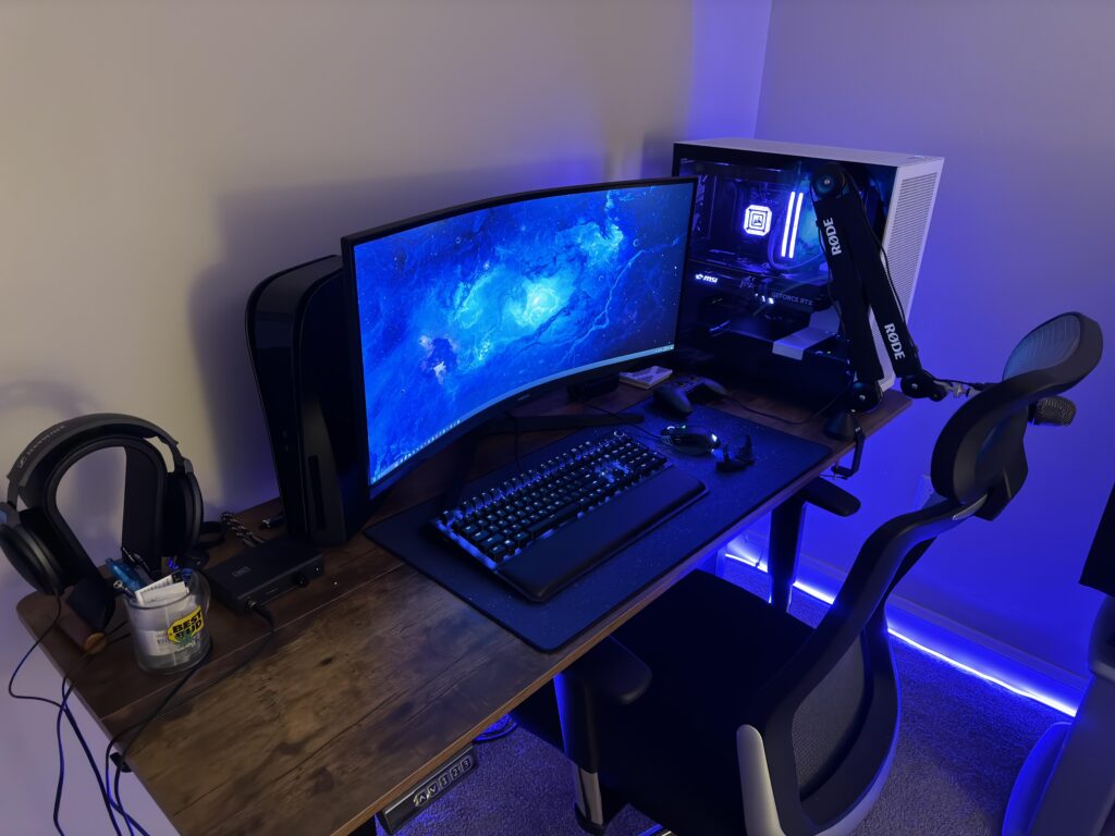 New set-up is finally finished