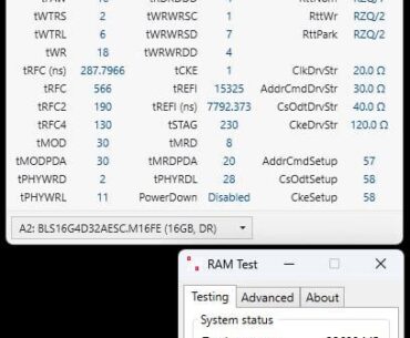 3933 MHz on 5600X3D