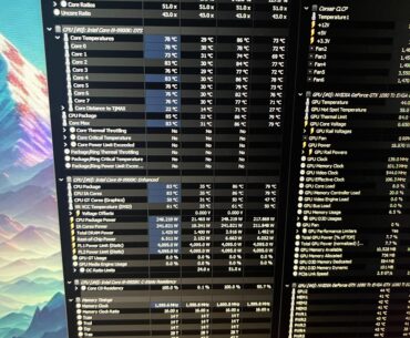 Normal deltas on 9900K?