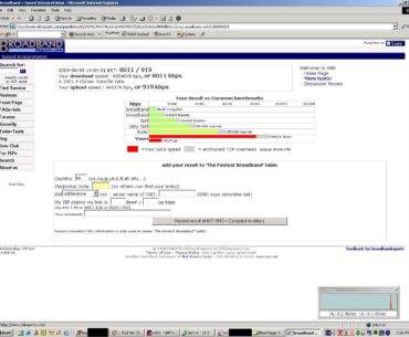 What great home internet looked like 20 years ago.