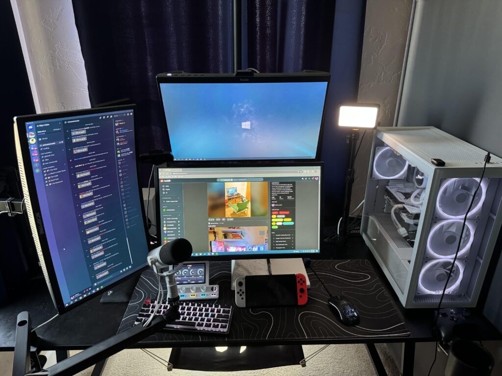 W or L? Summer Gaming Setup