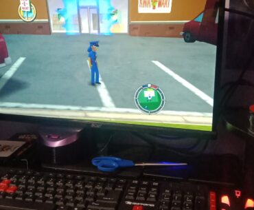 Rate my setup. A choice of Xbox 360, Windows 10, or Windows vista. Neither computers work well so I mainly just use consoles. I also have the stereo that I got for $12 at a thrift store for music while gaming. Also those aren't crumbs, the paint is chipping.