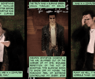 Max Payne is an amazing game. You know the devs had some fun with this part