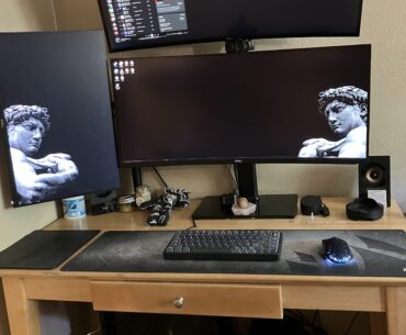 My gaming/work command center.
