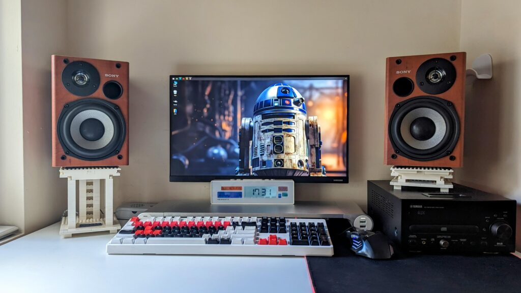 The best sounding setup in my home in my little corner