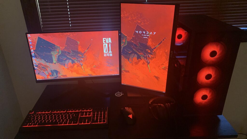 My first ever PC setup