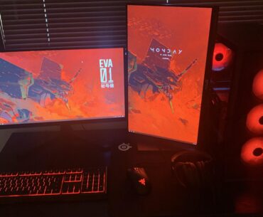 My first ever PC setup