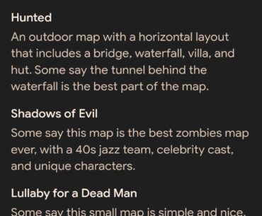 My favorite zombies map: Verizon Jack