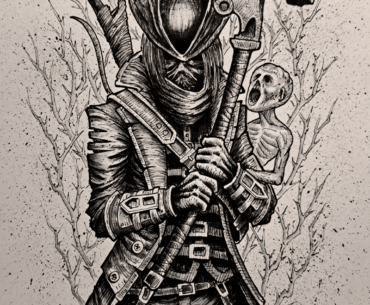Hunter from Bloodborne fanart done by me