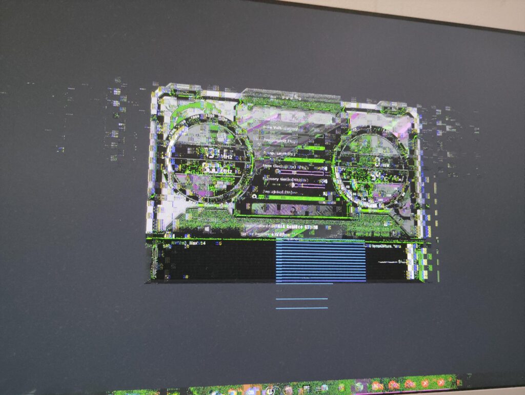 I tried overclocking my GT 730 (core-210 memory-225) gave me a weird glitching screen.