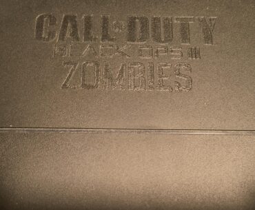 Blackops 3 zombies laser engraved ps4