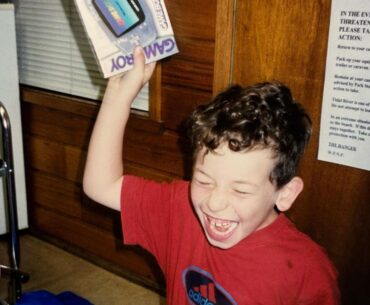 My mother sent me a photo of pure joy, from Christmas 2003