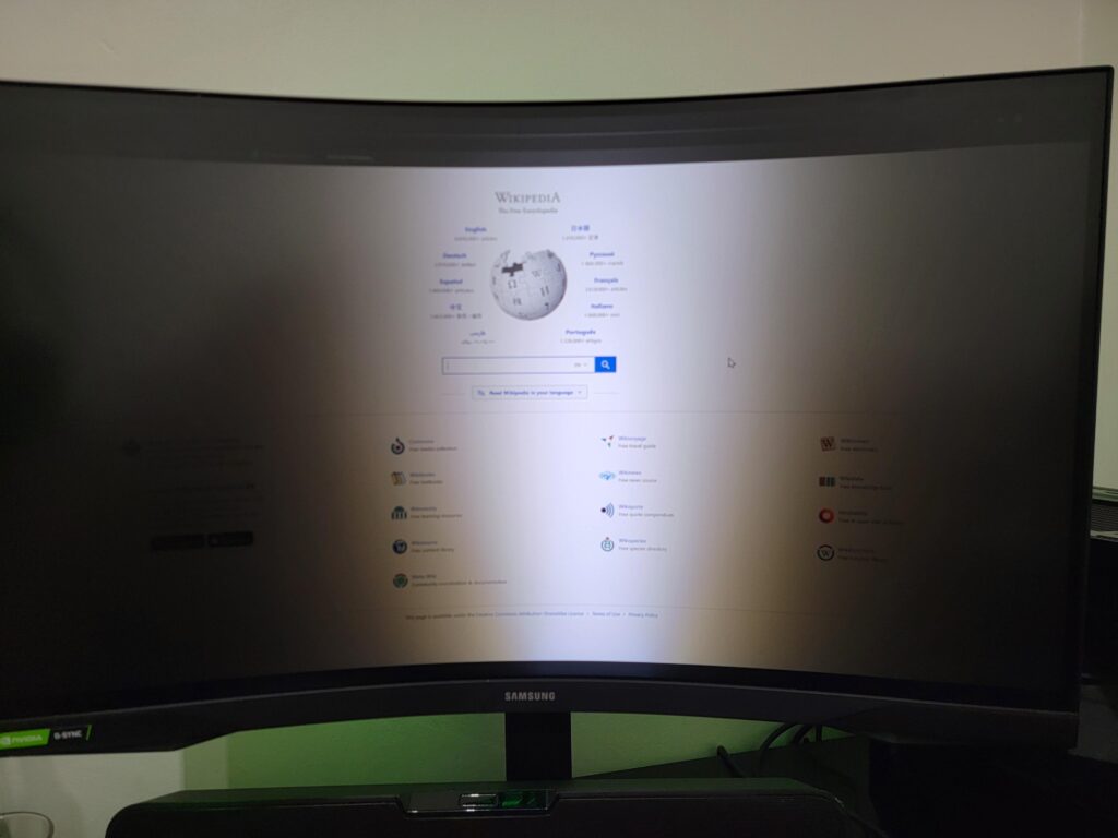So I was just working on my PC when this happened to the backlight... Is my monitor fucked?