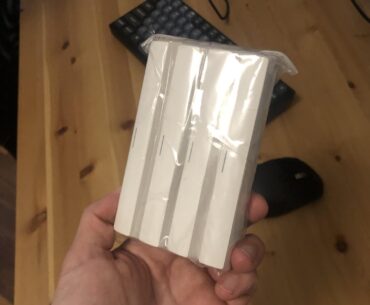 Forget bubble wrap, here is the way keychron sent me a new keyboard battery: in a spacebar armour