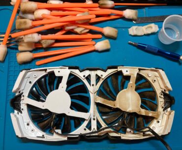 Gentle reminder - Don't smoke around your PC / indoors. This is so much work.