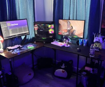 First pc gaming set up