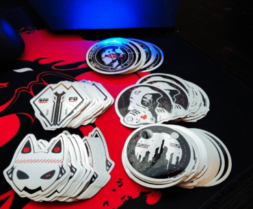 Some Cyberpunk inspired stickers I designed and got printed